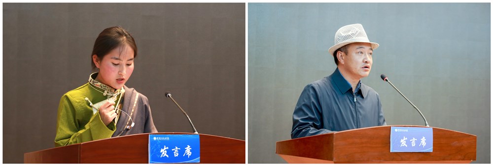 2023年3月21日   甘肃卫生职业学院与奇正藏药共建“藏医药产业学院”揭牌仪式 (18)_副本.jpg